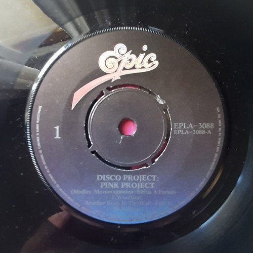 Pink Project Disco Project 7" single μεταχειρισμένο, Italo disco