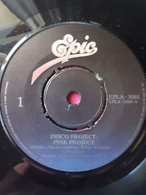 Pink Project Disco Project 7" single μεταχειρισμένο, Italo disco