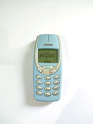 Nokia 3330 τηλέφωνο μεταχειρισμένο με φορτιστή και πλήκτρα