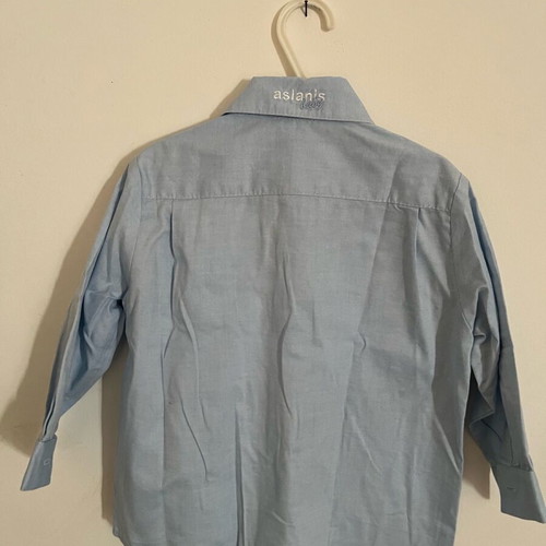 Aslanis Baby No2 shirt blue new, size 92 cm
