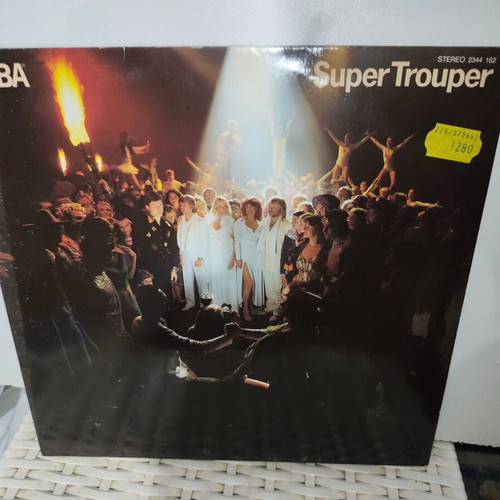 ABBA Super Trouper vinyl record used, very good condition