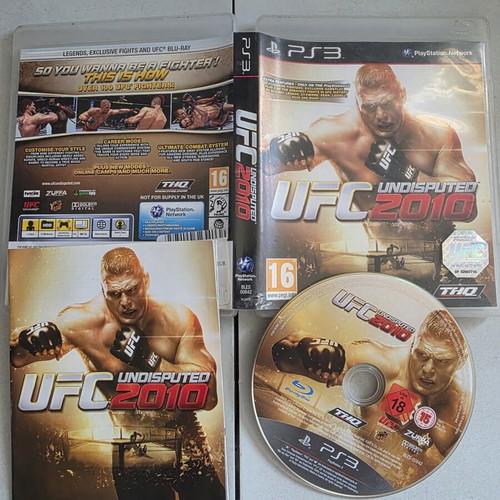 UFC Undisputed 2010 PS3 game used