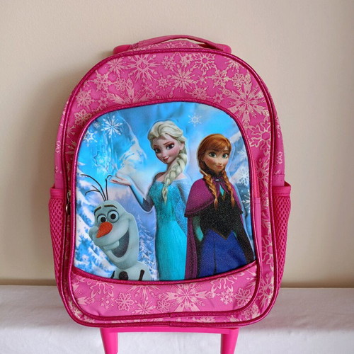 Frozen toddler trolley bag used