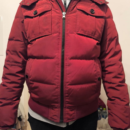 Ανδρικό μπουφάν Tommy Hilfiger μεταχειρισμένο, κόκκινο, μέγεθος XL