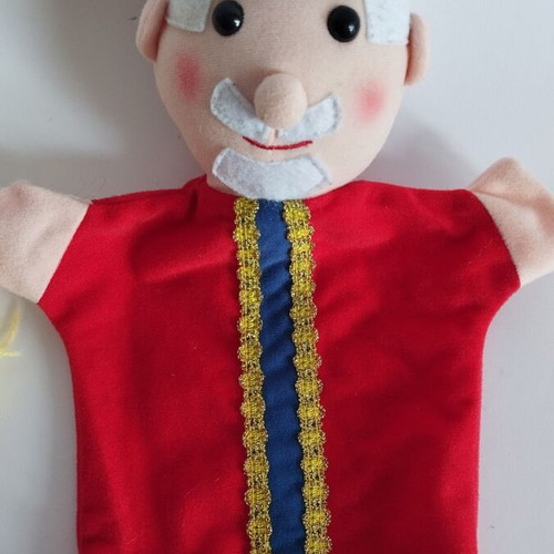 Puppet theater dolls used, pack of 5