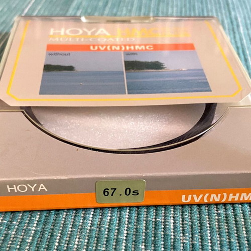 Hoya UV (N) HMC Multicoated 67mm filter like new, Japan