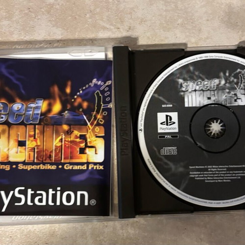 Speed Machines PlayStation 1 English used, complete