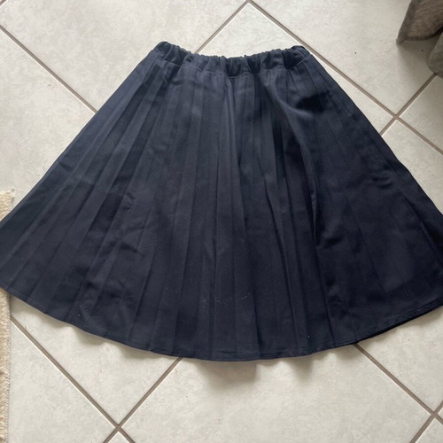 Parade skirt used for ages 10-12, blue