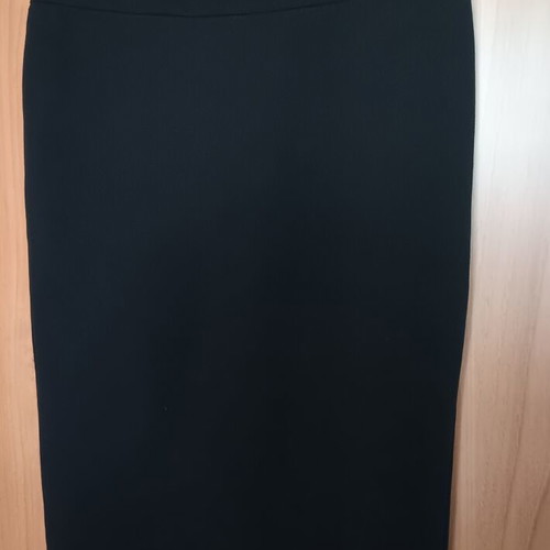 Shein midi fitted skirt, black, size M