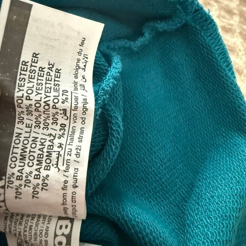 BDTK crop top teal like new, size S