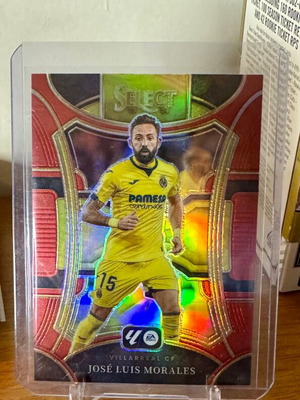 Κάρτα Panini Soccer 2023-24 Jose Luis Morales Red Prizm Mezzanine σαν καινούργιο