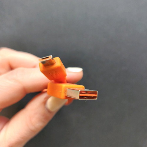 JBL USB to Type C cable orange color like new