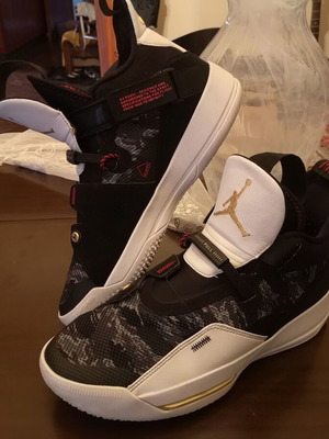 Air Jordan 33 Tiger Camo sneakers size 44 like new