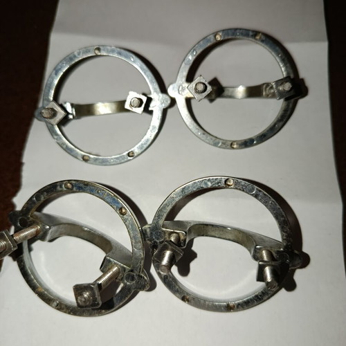 Drawer handles set of 4 stainless steel like new