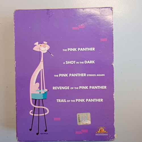 The Pink Panther Film Collection DVD like new, dubbed