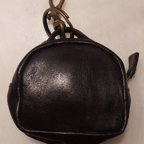 Domus Accessories leather key wallet like new, black