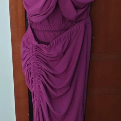Fitted dress size S-M like new, pink