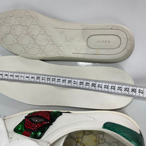 Gucci Ace leather sneakers very good condition, size 39-39.5, white