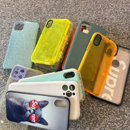 iPhone Samsung mobile phone cases like new, pack of 20