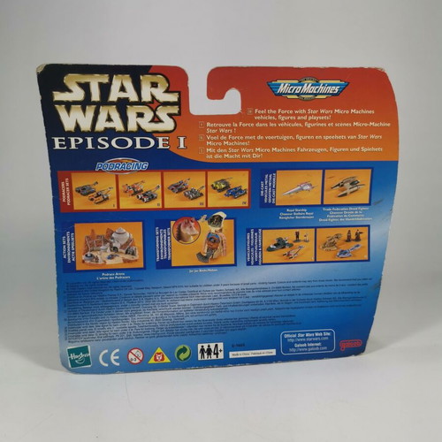 Star Wars Episode Micro Machines Collection used, 1999 set Hasbro Galoob