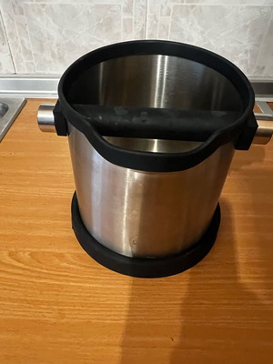GTSA knock box like new stainless steel