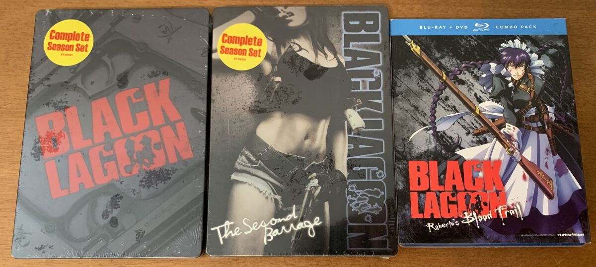 Black Lagoon Seasons 1-3 DVD and BluRay… - € 129,90 - Vendora.cy