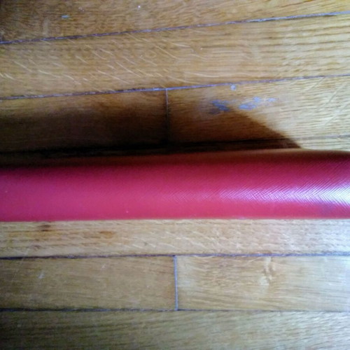 Trussardi Jeans large red leather wallet like new
