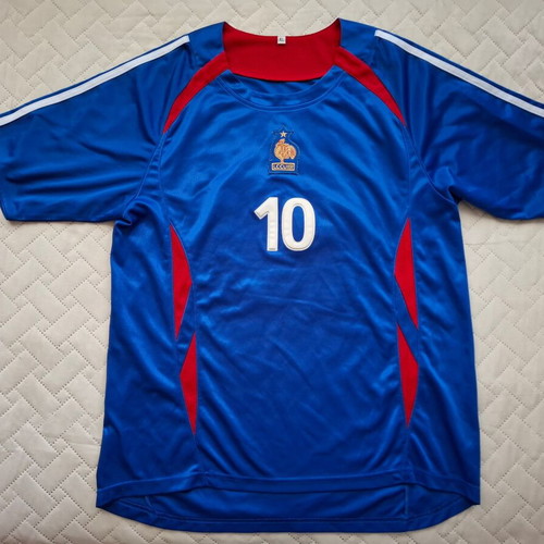 Zidane France Home Kit replica XL like new