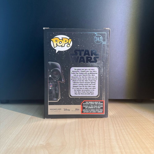 Funko Pop Darth Vader with Light and Sound 343 mint