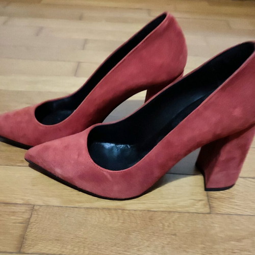 Massimo Granieri red suede women's pumps new size 37