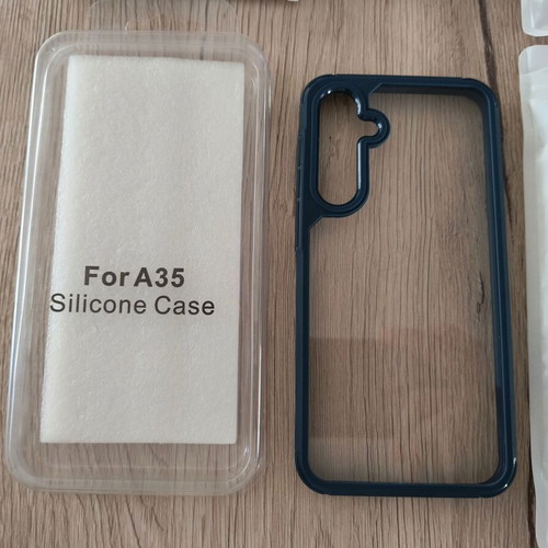 Samsung A-35 phone cases pack of 4 like new