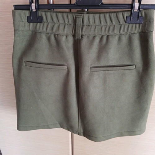 Bershka skirt like new, green, size S