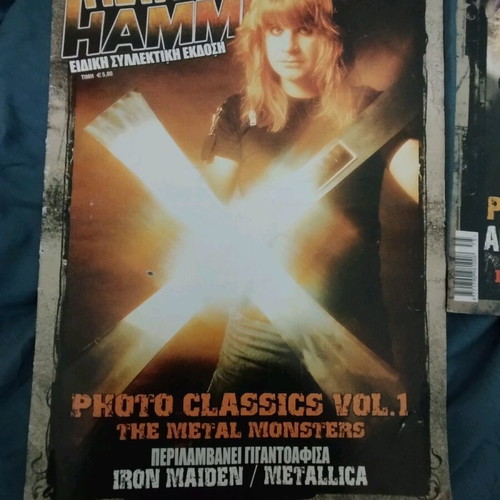 Metal Hammer Photo Classics Vol. 1 & 2 collector's edition like new