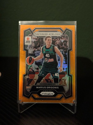 Κάρτα Panathinaikos BC Marius Grigonis Prizm Euroleague σαν καινούργιο /49