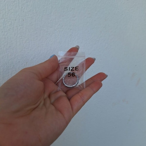 Pandora ring size 56 like new, silver