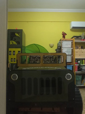 Commander Jeep children's bed used