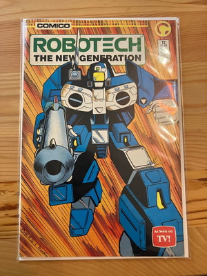 Robotech The New Generation #12 comic book used, vintage 1988