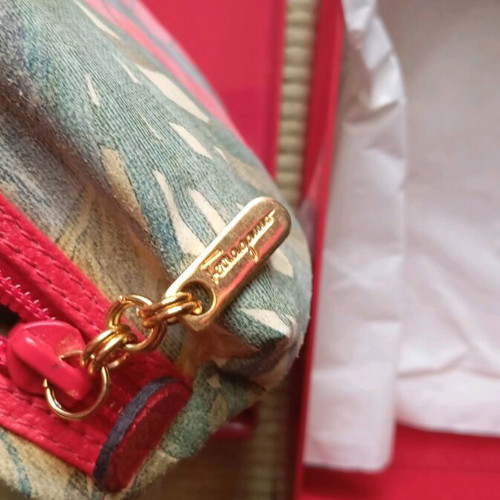 Salvatore Ferragamo small colorful handbag new
