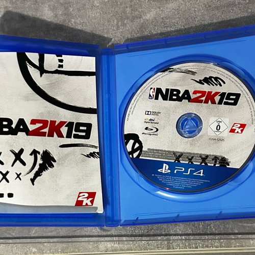 NBA 2k19 PlayStation 4 (PS4) like new, with papers