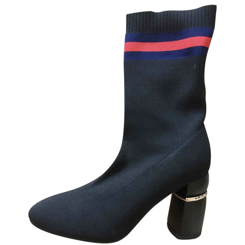 Favela ankle boots new black size 37