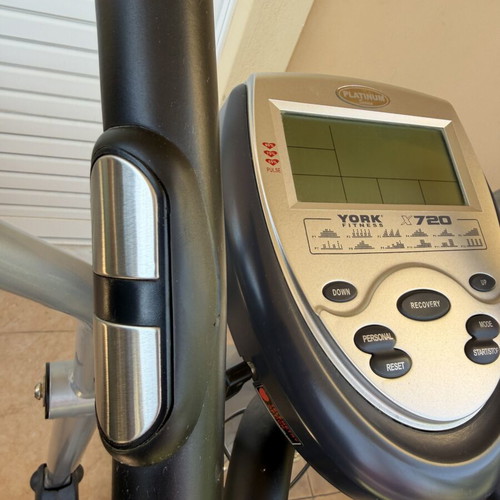 York X720 elliptical machine used in excellent condition