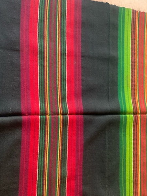 Wool handmade double rug new on loom