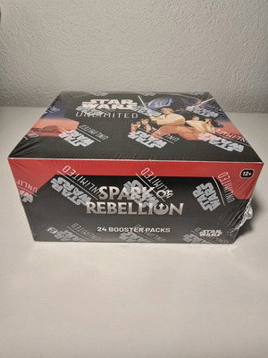 Star Wars Unlimited Spark of Rebellion Booster Box new and sealed