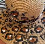 Hand-painted hat new, size 57