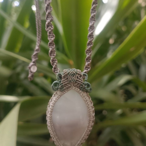 Energy Healing Moss Agate Necklace