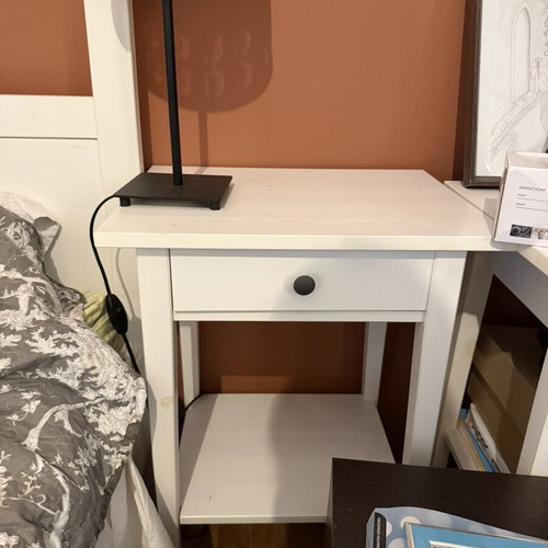 IKEA Bläståsen nightstand, white