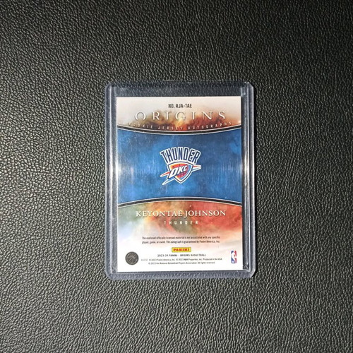 Panini Origins Keyontae Johnson RPA 2023-2024 new