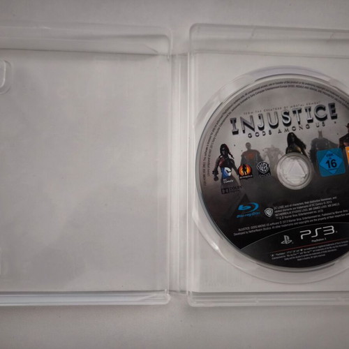 Injustice: Gods Among Us PS3 game used, no manual