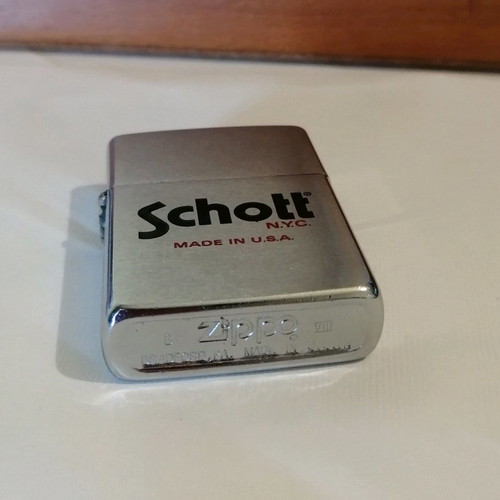 Zippo lighter used with logo design