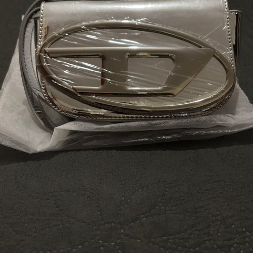 Diesel bag, small, silver